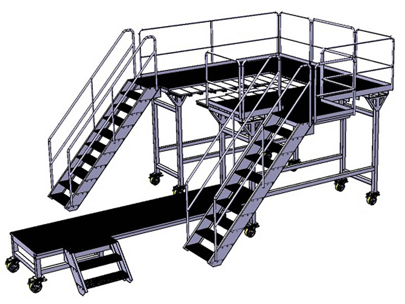 Picture: Special stairs/Maintenance platforms