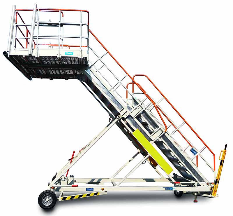 Extendible maintenance stairs MST Picture: Extendible maintenance stairs MST